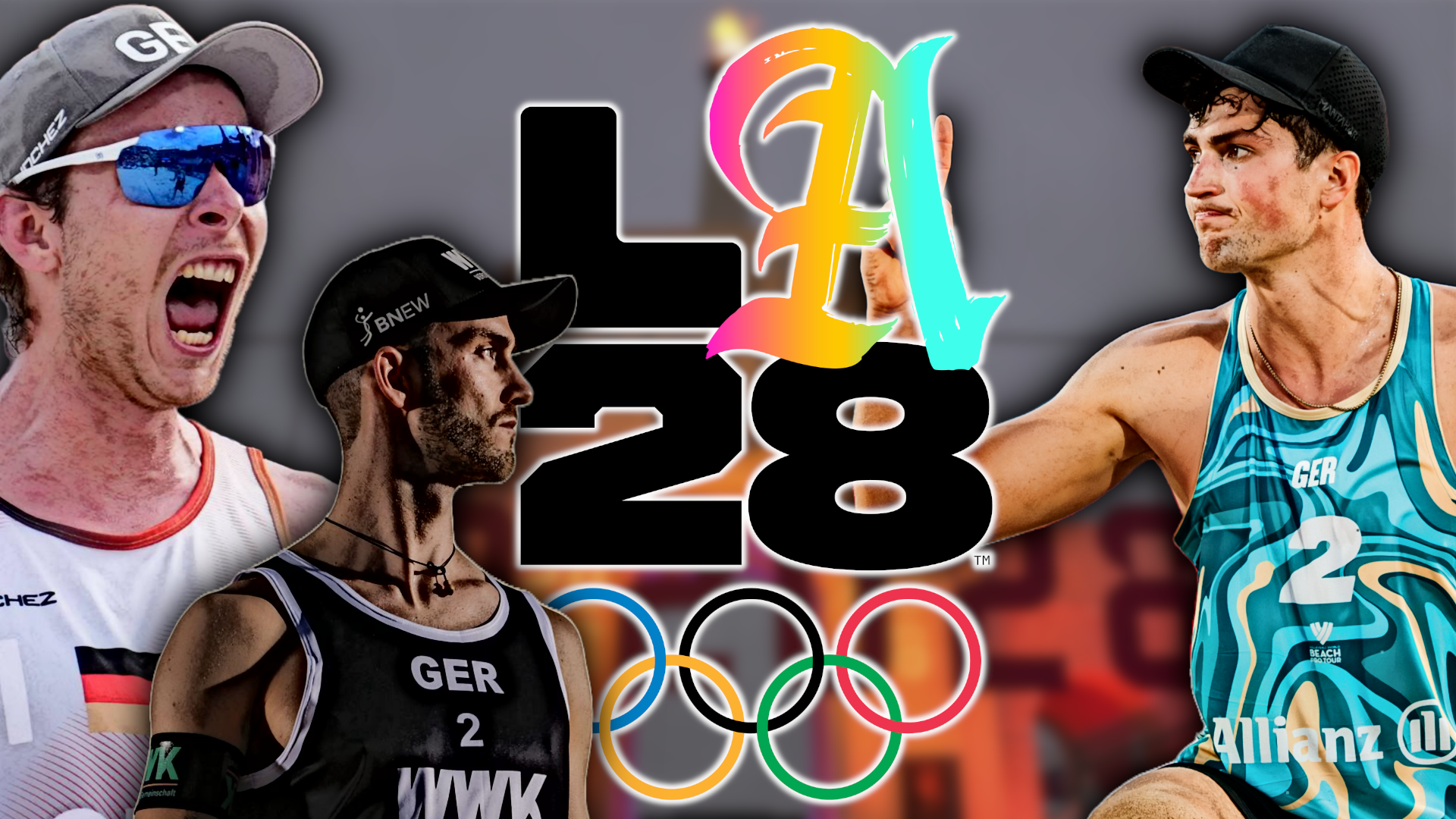 New German Beach Volleyball National Teams 2026 LA 2028 Olympics