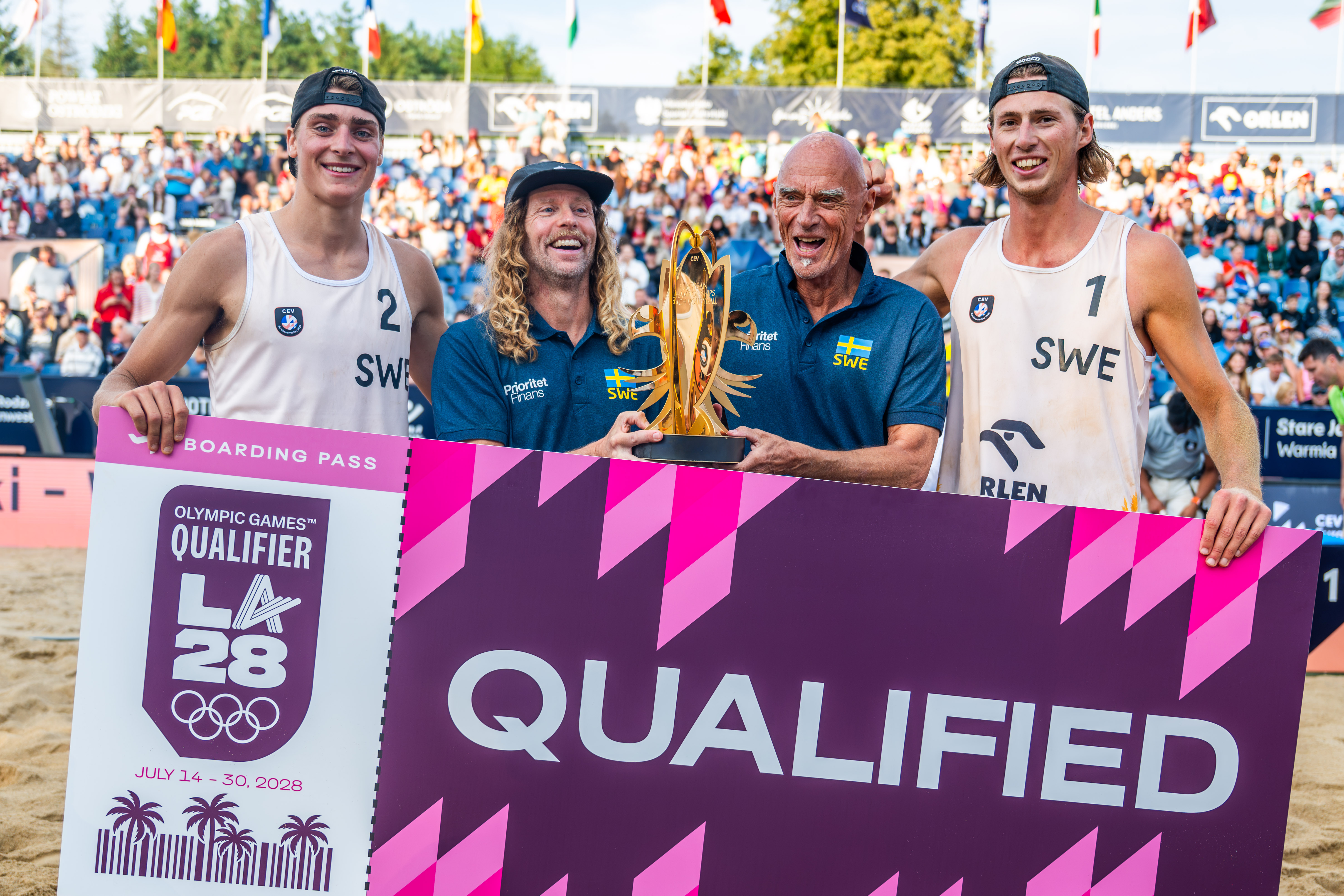 Men's beach volleyball Olympic qualification LA 2028