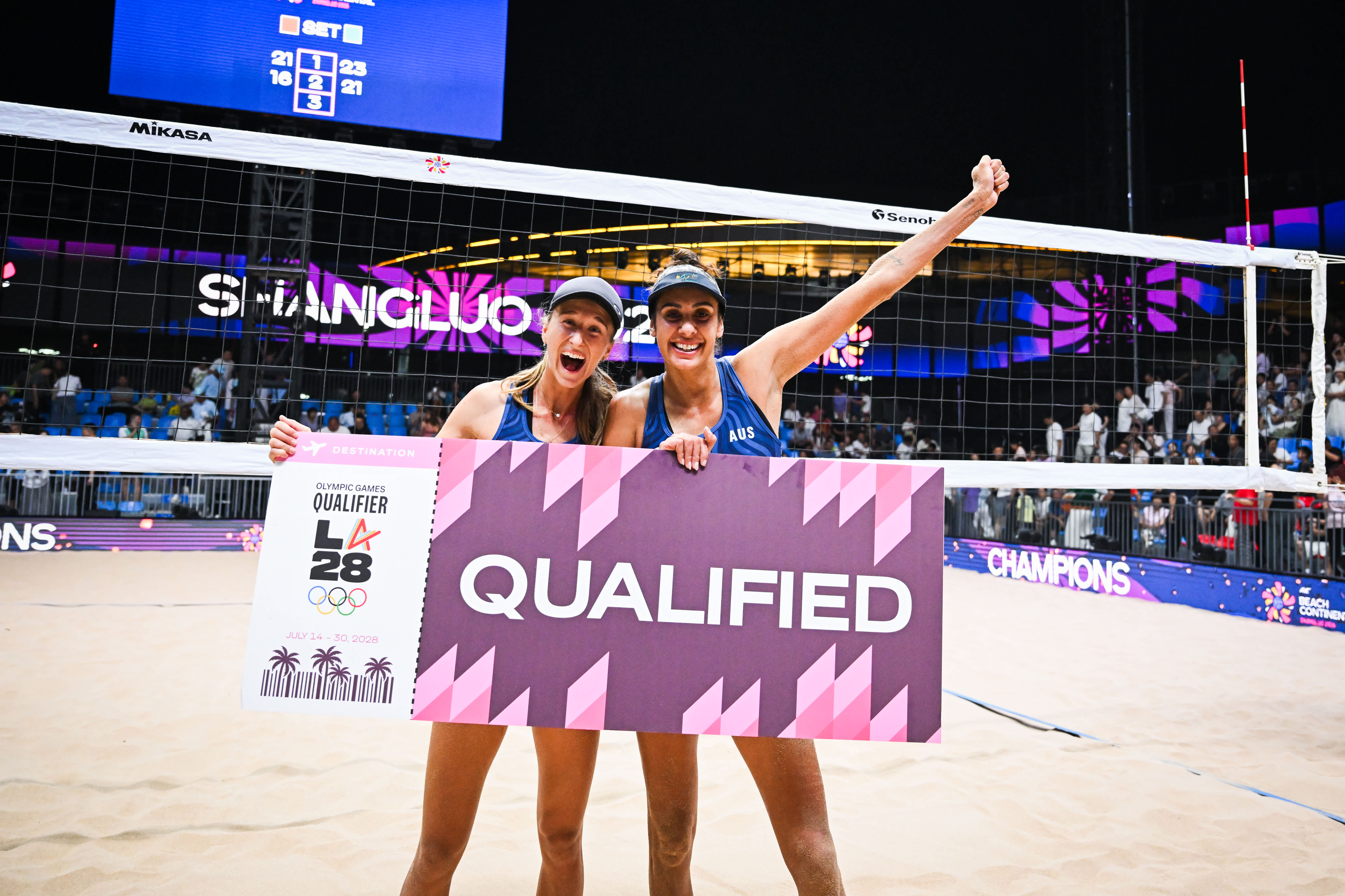 Women's beach volleyball Olympic qualification LA 2028