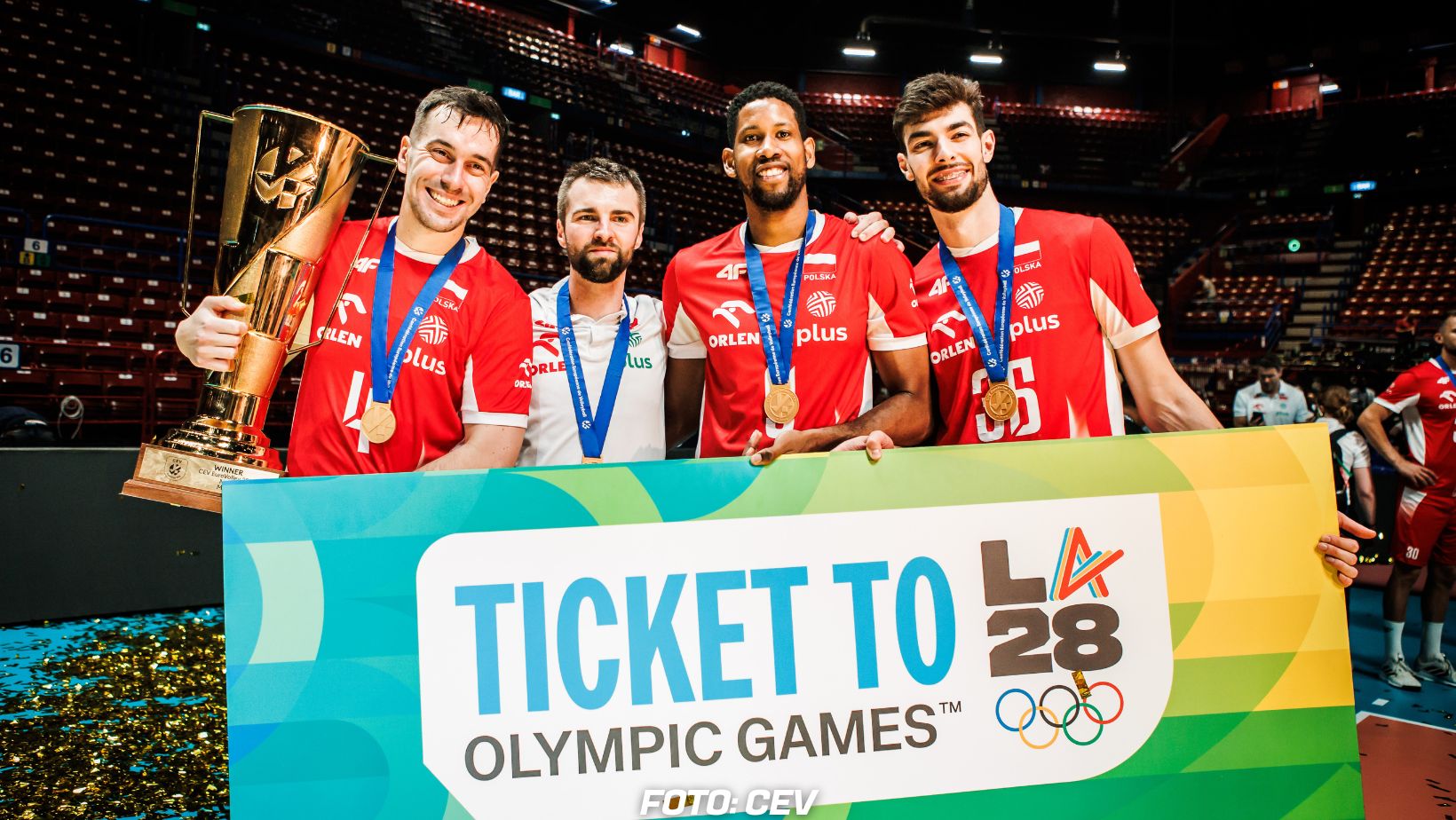Men's indoor volleyball Olympic qualification LA 2028